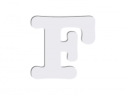 Letras Sublimação HB  - F