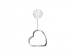 Sublimation Desktop Message Holder (Heart Base)