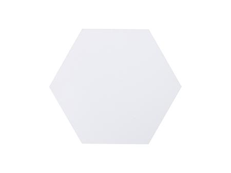 Cupón de hexágono sublimable con corcho