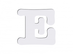 Letras Sublimação HB -E