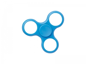 Sublimation Plastic Fidget Spinner (Whirlwind, Blue)