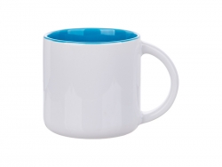 Caneca Cor Interior 14oz (Azul Celeste)