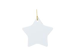 Adorno Plástico Estrella (7.9*7.9cm)