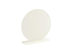 Quadro de Fotografias de Acrílico com Código QR e Base (Redondo,15*15,2*0,4cm)