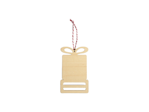 Sublimation Plywood Money Holder Ornament(9.5*15.7*0.4cm, Gift box Shape)