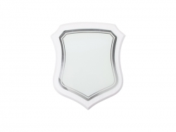 Sublimation White Plaque w/ Glass