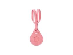 Alça Sublimação PU AirTag com Correia Elegante (Rosa)