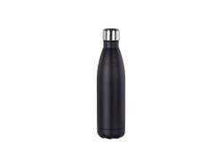 Botella Cola 19oz/500ml Recubierto en Polvo (Negro)