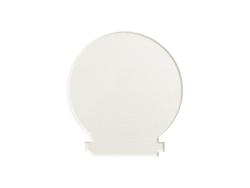 Marco de foto de resina brillante (redondo, 12*13*0.4cm)