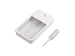 Dispensador de Perfume em Plástico 30 ml (Branco, 10 x 5,8 x 1,5 cm)