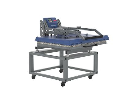 Prensa de calor plana manual Otter Pro (80*100cm, azul de Seychelles)