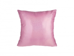 Sublimation Glitter Pillow Cover(40*40cm,Pink)